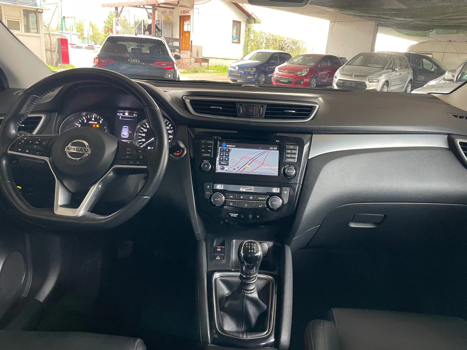 Nissan Qashqai 1.2I-���-TEKNA-360-������-��������-KEY LESS-FULL | Mobile.bg � ����������� 16