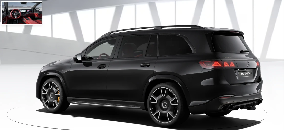 Mercedes-Benz GLS 63 AMG 4Matic+ New = MGT Conf= 7 Seats/Manufaktur Гаранци, снимка 2 - Автомобили и джипове - 55783713