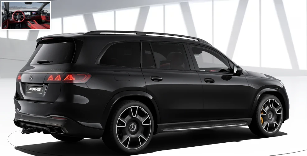 Mercedes-Benz GLS 63 AMG 4Matic+ New = MGT Conf= 7 Seats/Manufaktur Гаранци, снимка 5 - Автомобили и джипове - 55783713
