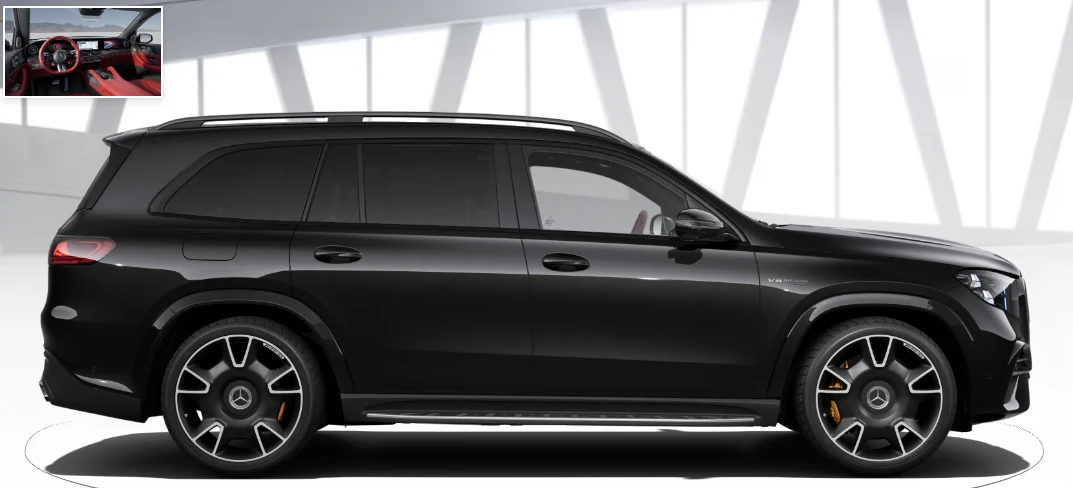 Mercedes-Benz GLS 63 AMG 4Matic+ New = MGT Conf= 7 Seats/Manufaktur Гаранци, снимка 6 - Автомобили и джипове - 55783713