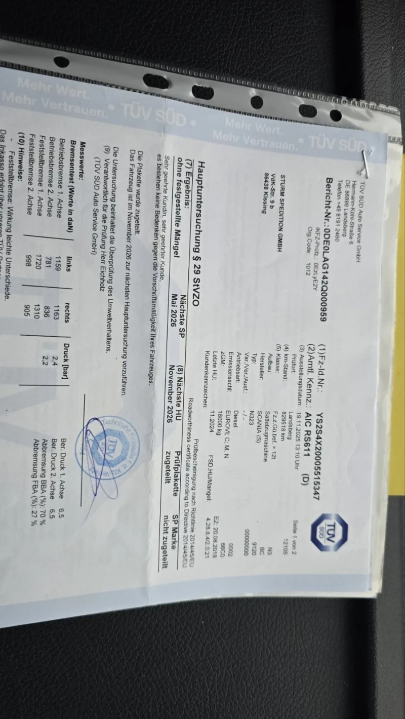 Scania S 500 500 / хидравлична помпа /евро 6, снимка 16 - Камиони - 52655447