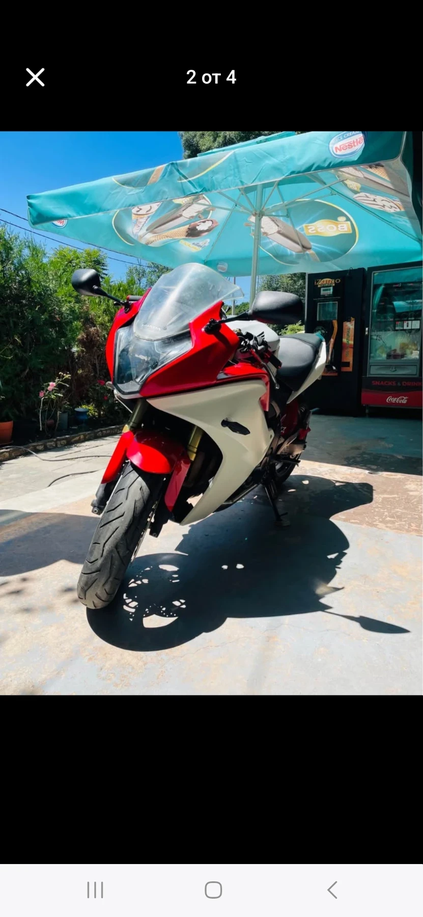 Honda Cbr 600 , снимка 2 - Мотоциклети и мототехника - 55768601