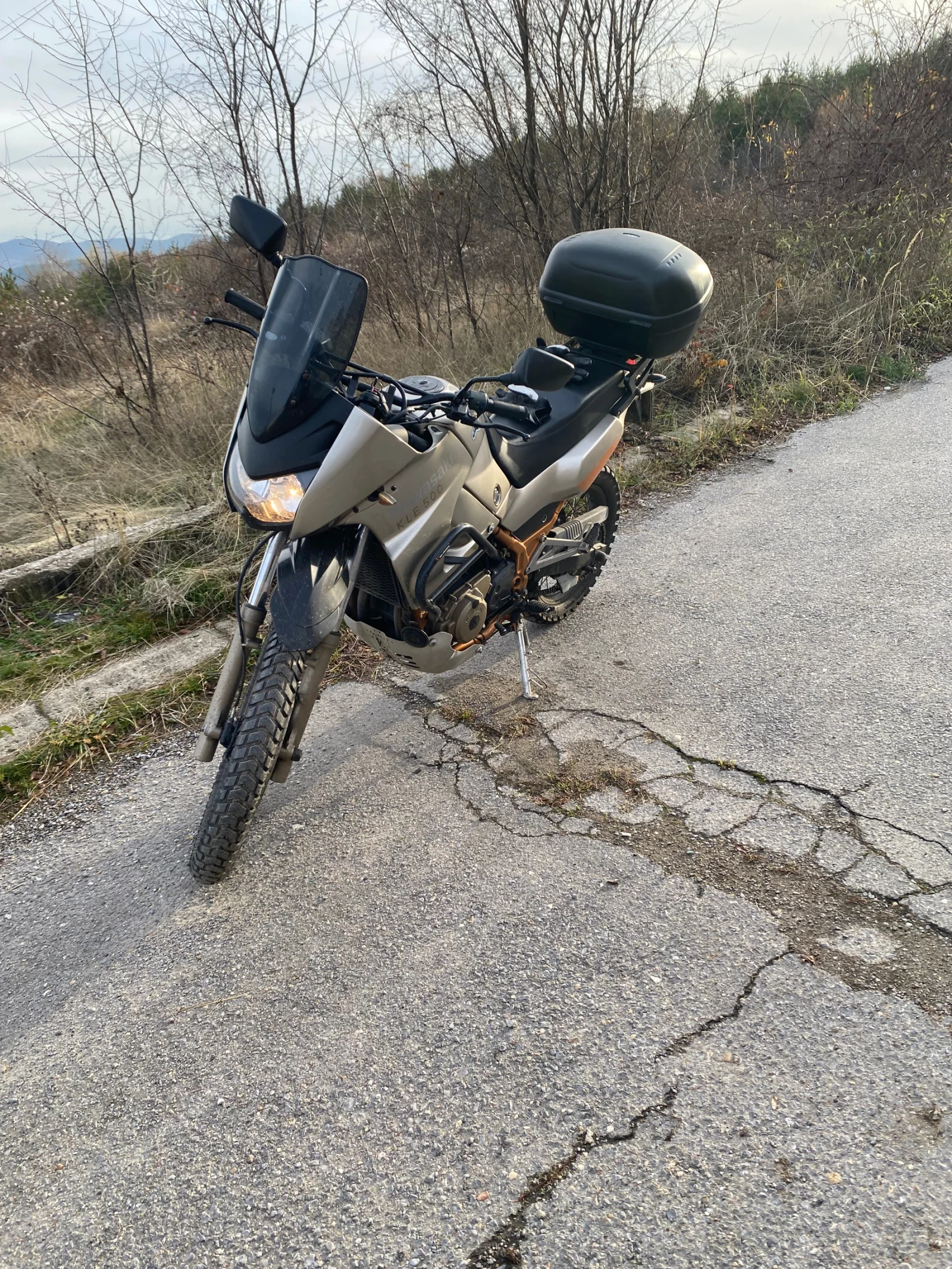 Kawasaki Kle 500, снимка 4 - Мотоциклети и мототехника - 55937649