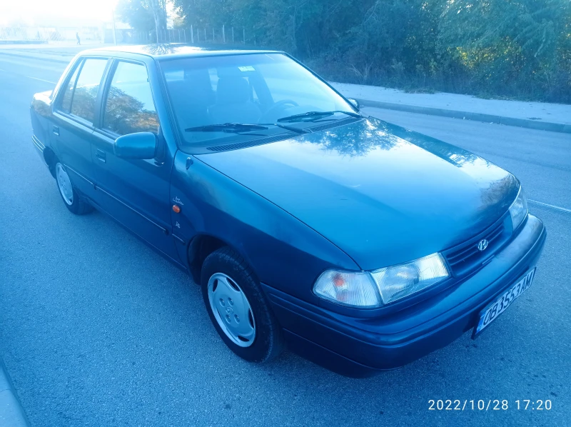 Hyundai Pony 1.5/86кс.Газ, снимка 3 - Автомобили и джипове - 48479435