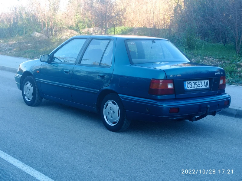 Hyundai Pony 1.5/86кс.Газ, снимка 6 - Автомобили и джипове - 48479435