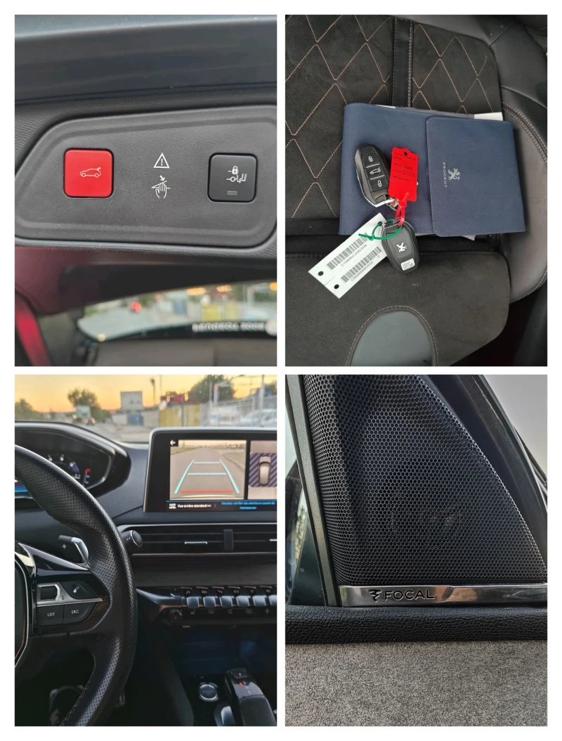 Peugeot 3008 GT 2.0 HDI 180кс Automatik , снимка 14 - Автомобили и джипове - 51801215