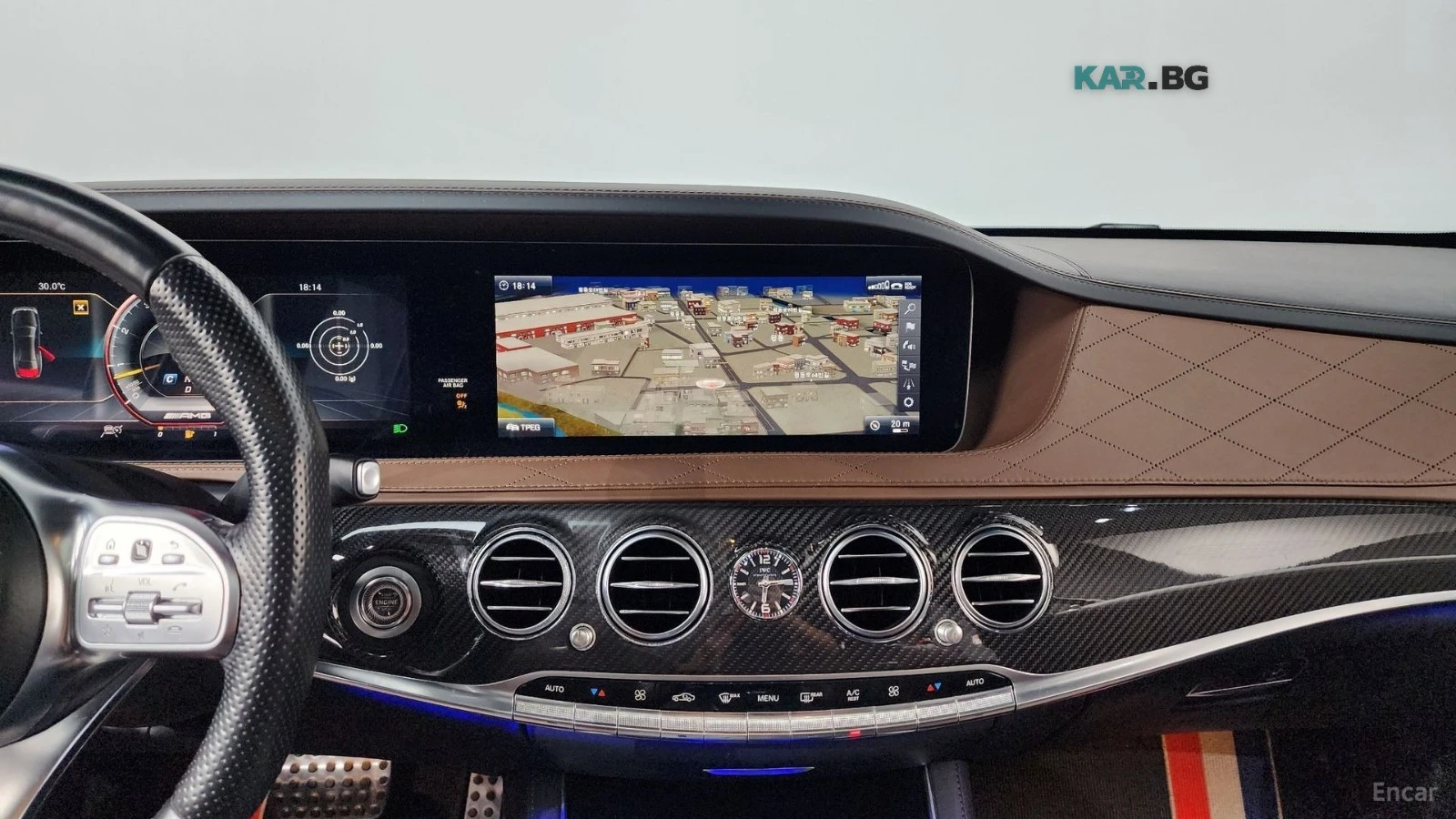 Mercedes-Benz S 63 AMG 4MATIC* Performance-Edition* DISTRONIC* МАСАЖИ* , снимка 13 - Автомобили и джипове - 55831768