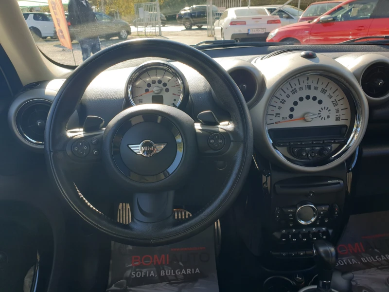 Mini Countryman 1.6i* Turbo* АВТОМАТИК* EURO5B* ПАНОРАМА* 52900км., снимка 8 - Автомобили и джипове - 47642413