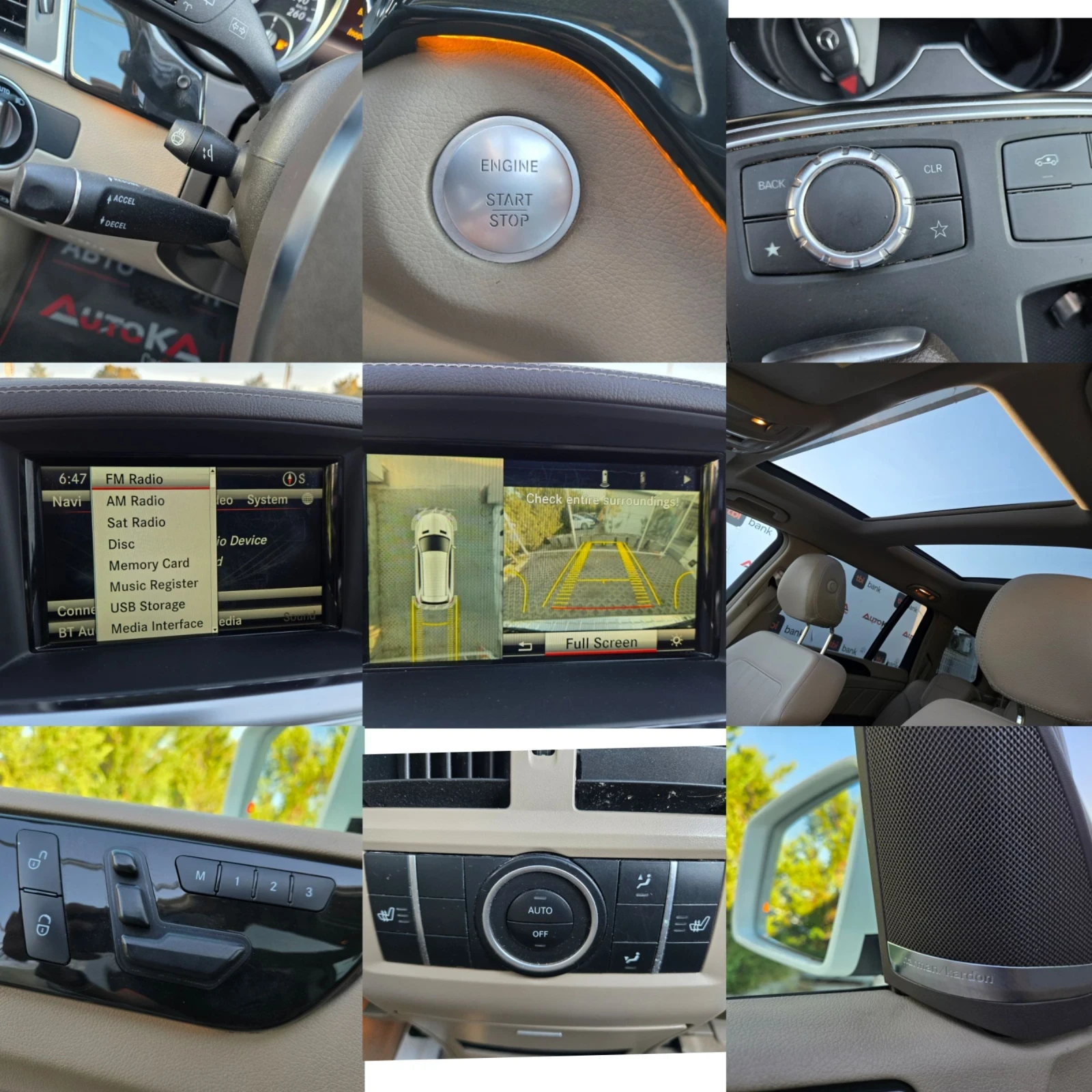 Mercedes-Benz GL 350 3.0CDI-258кс= AMG LINE= 7MECTA= PANO= 360= KEYLESS, снимка 16 - Автомобили и джипове - 55694891