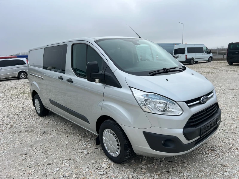 Ford Transit Custom КЛИМАТИК 6 места ЕВРО 5b, снимка 2 - Бусове и автобуси - 52726007