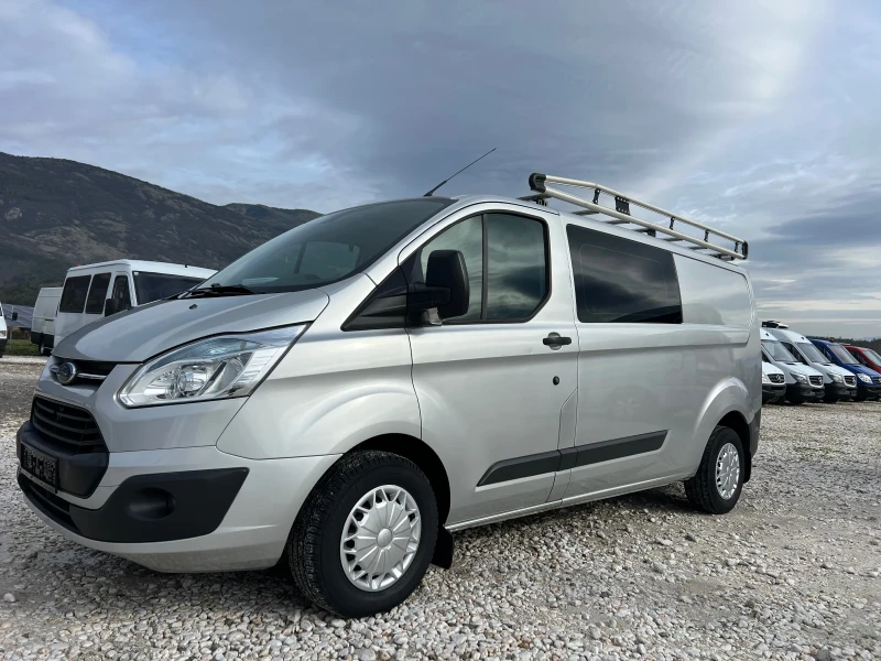 Ford Transit Custom КЛИМАТИК 6 места ЕВРО 5b, снимка 5 - Бусове и автобуси - 52726007