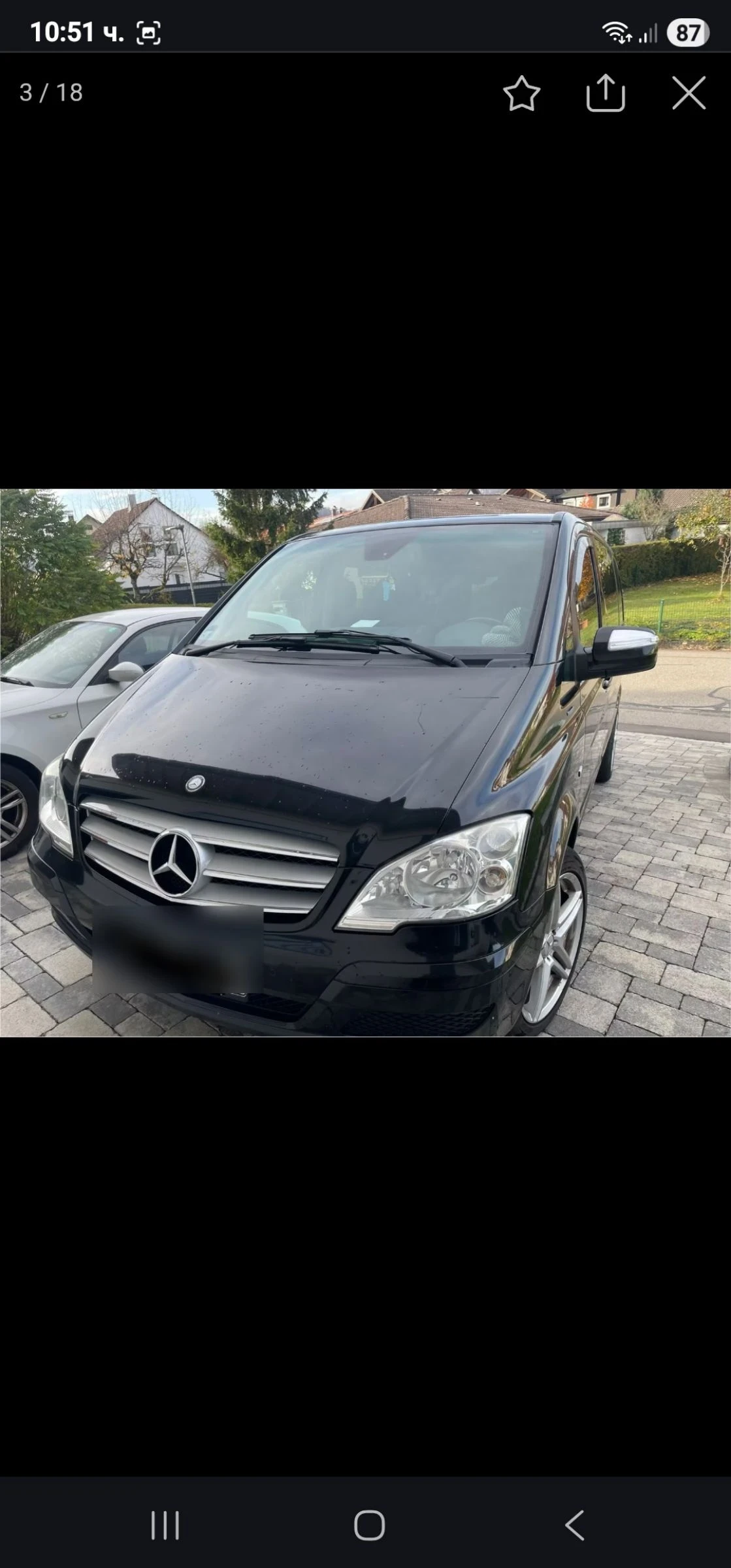 Mercedes-Benz Viano Mercedes viano long 3.0 224 ps., снимка 1