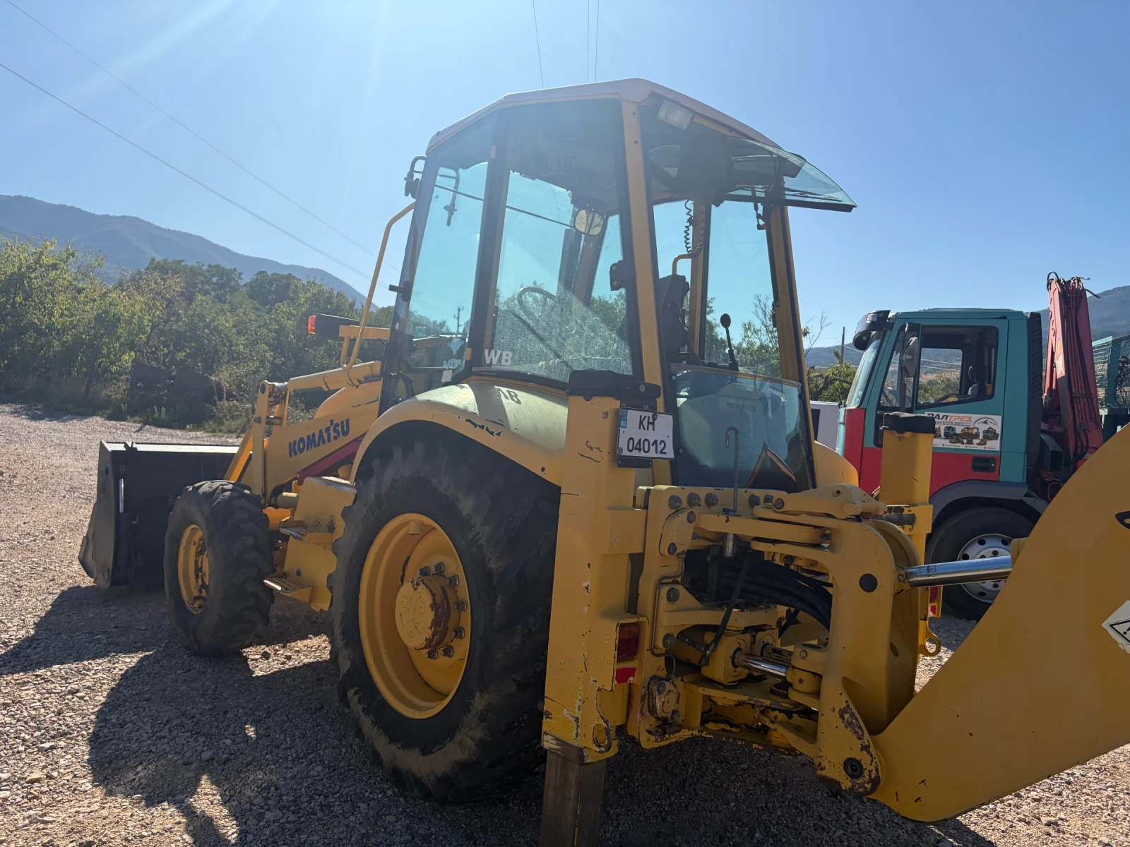 Багер Komatsu Wb97r 2, снимка 7 - Индустриална техника - 55981346