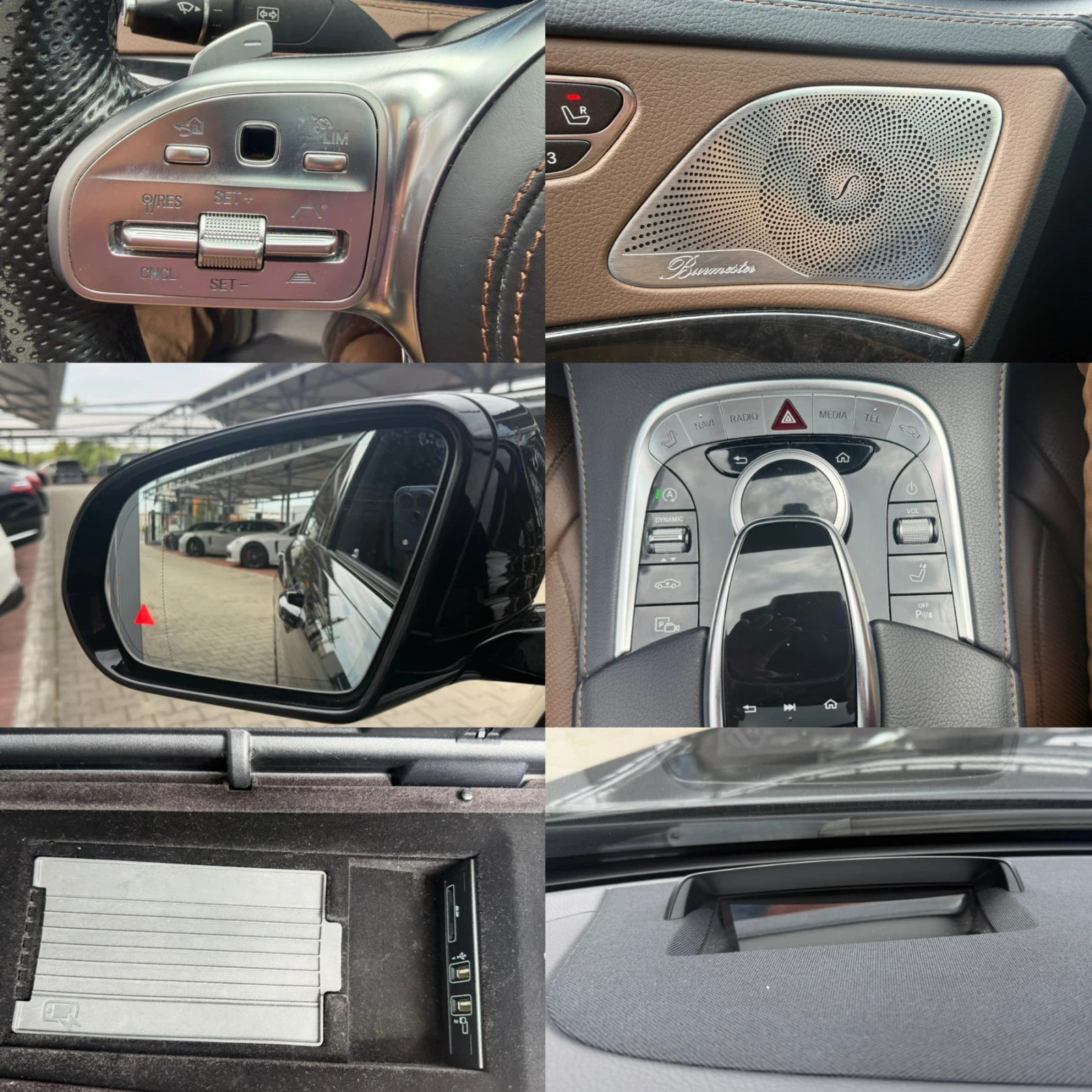 Mercedes-Benz S 400 350d#LONG#4MATIC#BRABUS#3xDVD#FULL FULL, снимка 16 - Автомобили и джипове - 55905919