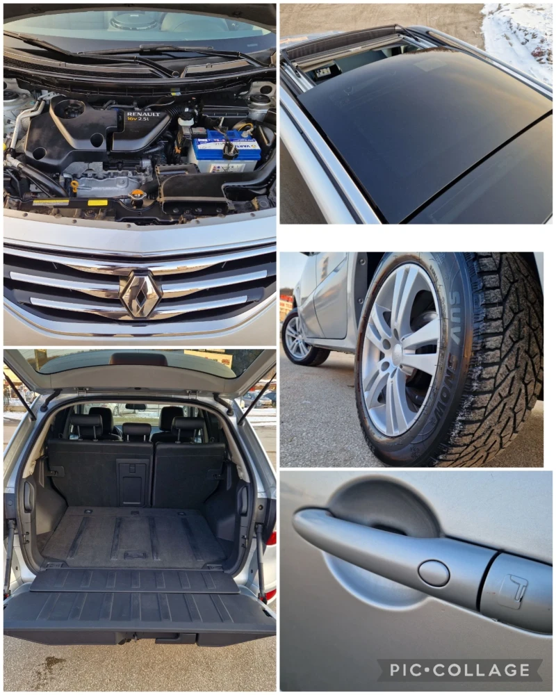 Renault Koleos 2.5 171к.4Х4 НАВИ/BOSE/КЕЙЛЕС/КОЖА/ШВЕЙЦАРИЯ , снимка 17 - Автомобили и джипове - 53048092