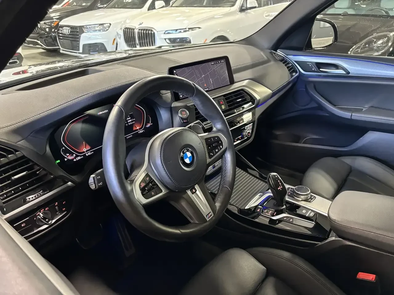 BMW X3 * m40i * HEAD-UP * AMBIENT LIGHTING * CARFAX, снимка 9 - Автомобили и джипове - 55739869