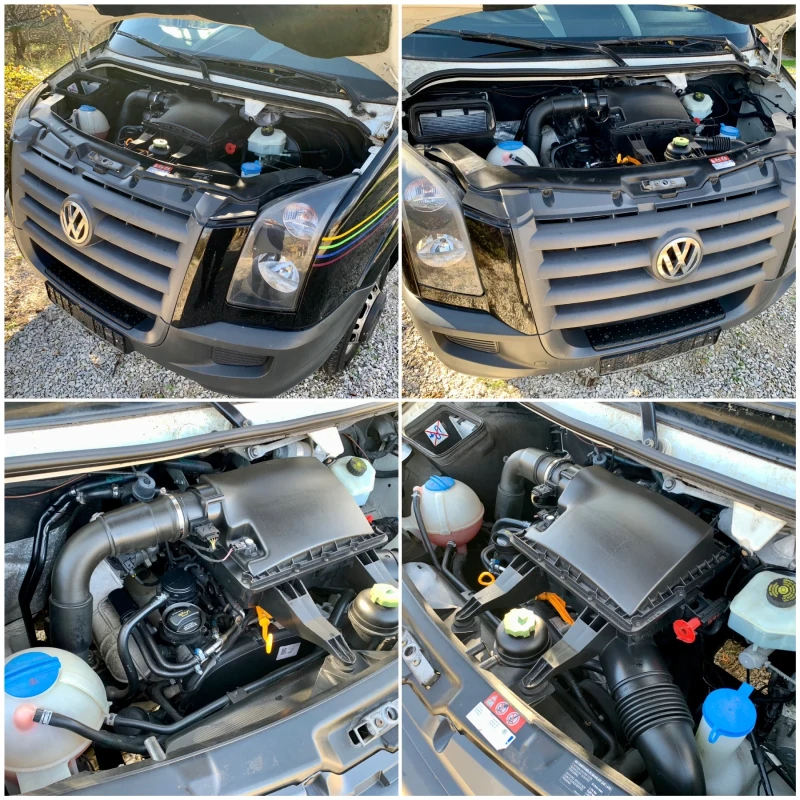 VW Crafter 4.30м.* Климатик* Темпомат* Двойна гума, снимка 17 - Бусове и автобуси - 53196859