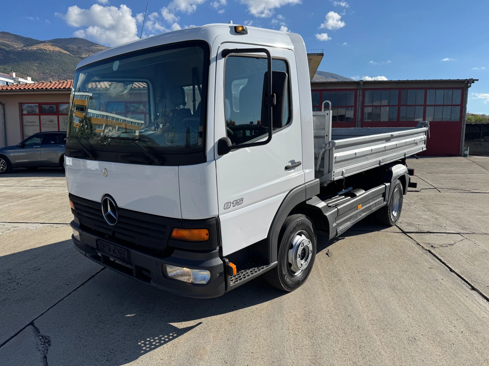 Mercedes-Benz Atego 815 , тристранен самосвал , кош:4м, снимка 8 - Камиони - 56092059