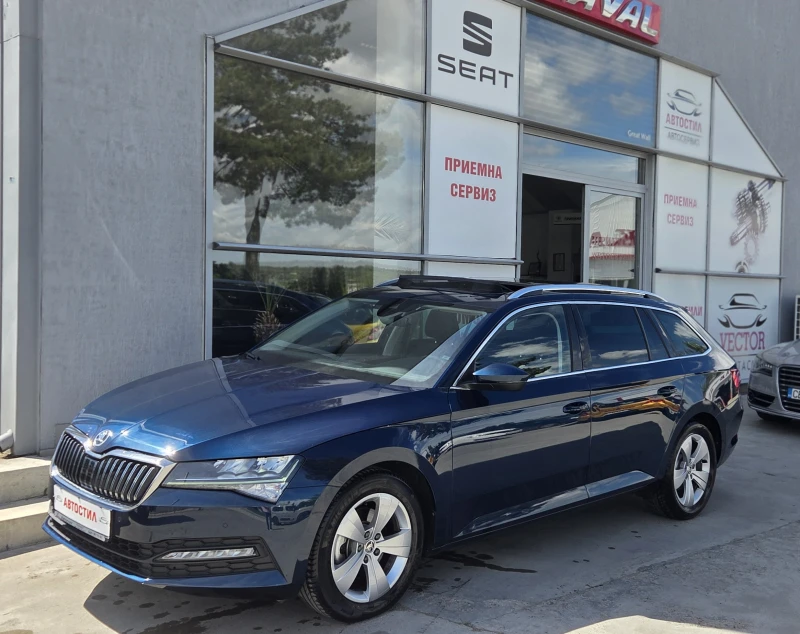 Skoda Superb 2.0TDI 150кс DSG FACELIFT LED ИСТОРИЯ - 36990 лв. - 91412106 1