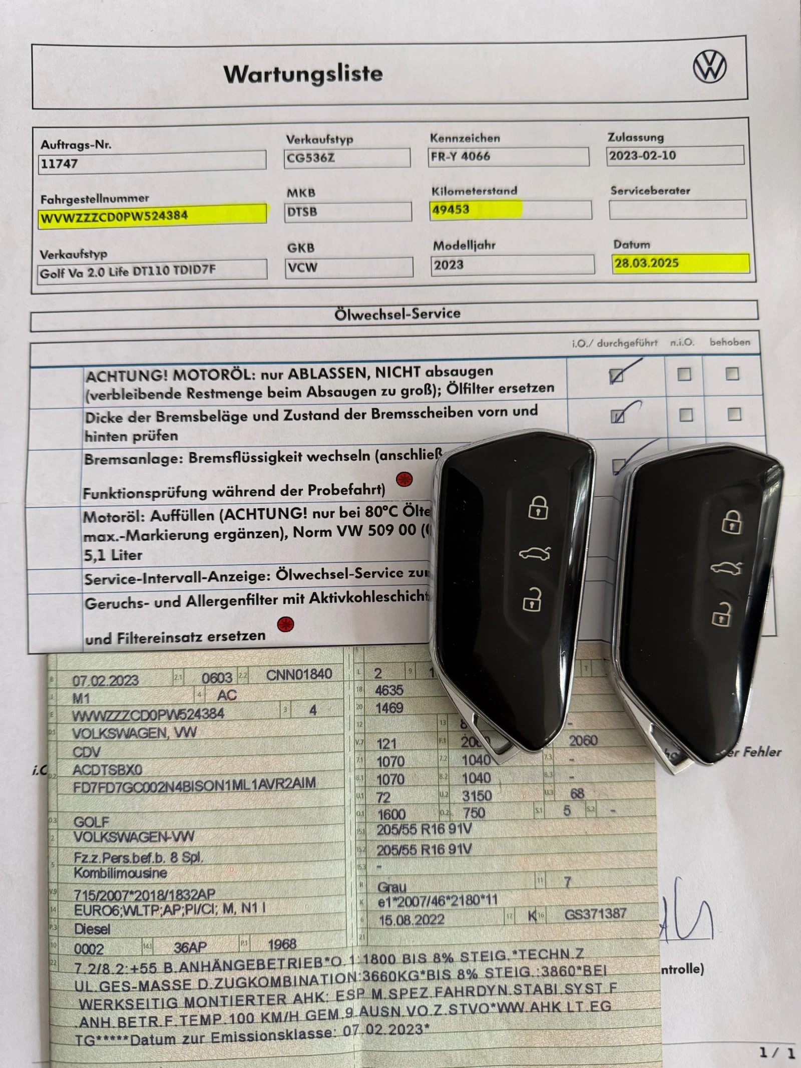 VW Golf 2.0TDI* 150ps*  Пълна Сервизна История в VW!, снимка 17 - Автомобили и джипове - 55138317