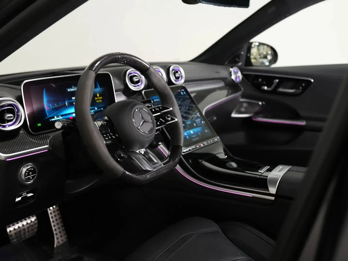Mercedes-Benz C 63 AMG S E PERFORMANCE ЦЕНА ДО БГ АВТОКРЕДИТ, снимка 7 - Автомобили и джипове - 55417815
