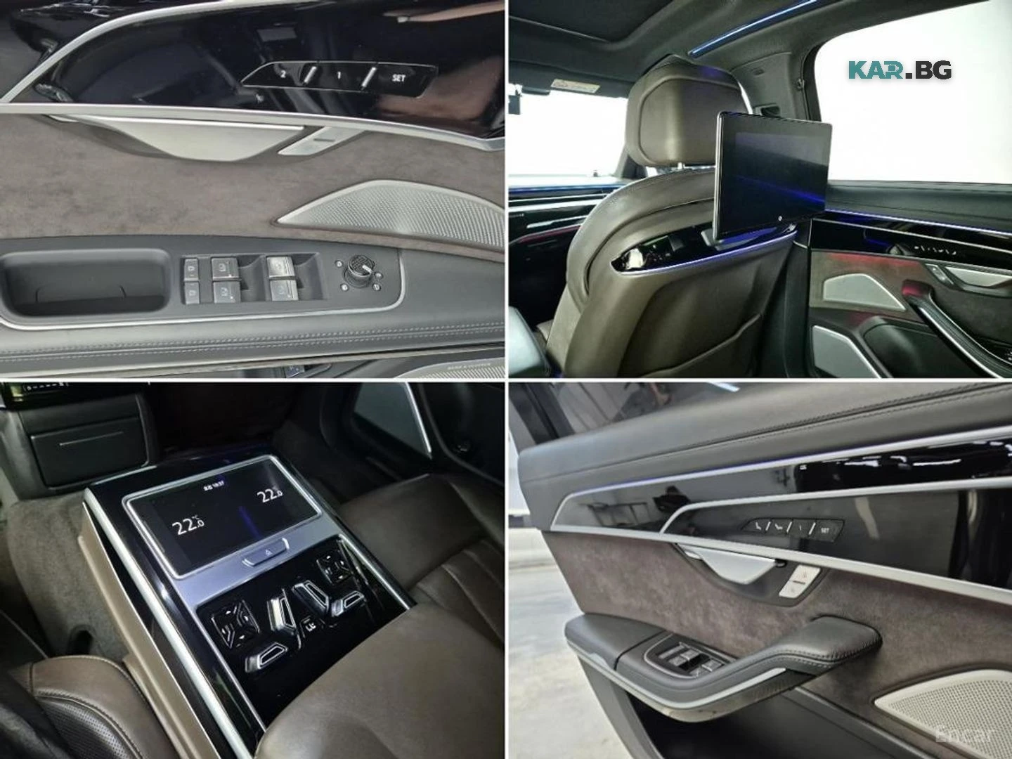 Audi A8 55 TFSI QUATTRO LWB* HUD* 360* МАСАЖИ* МОНИТОРИ, снимка 16 - Автомобили и джипове - 55931819