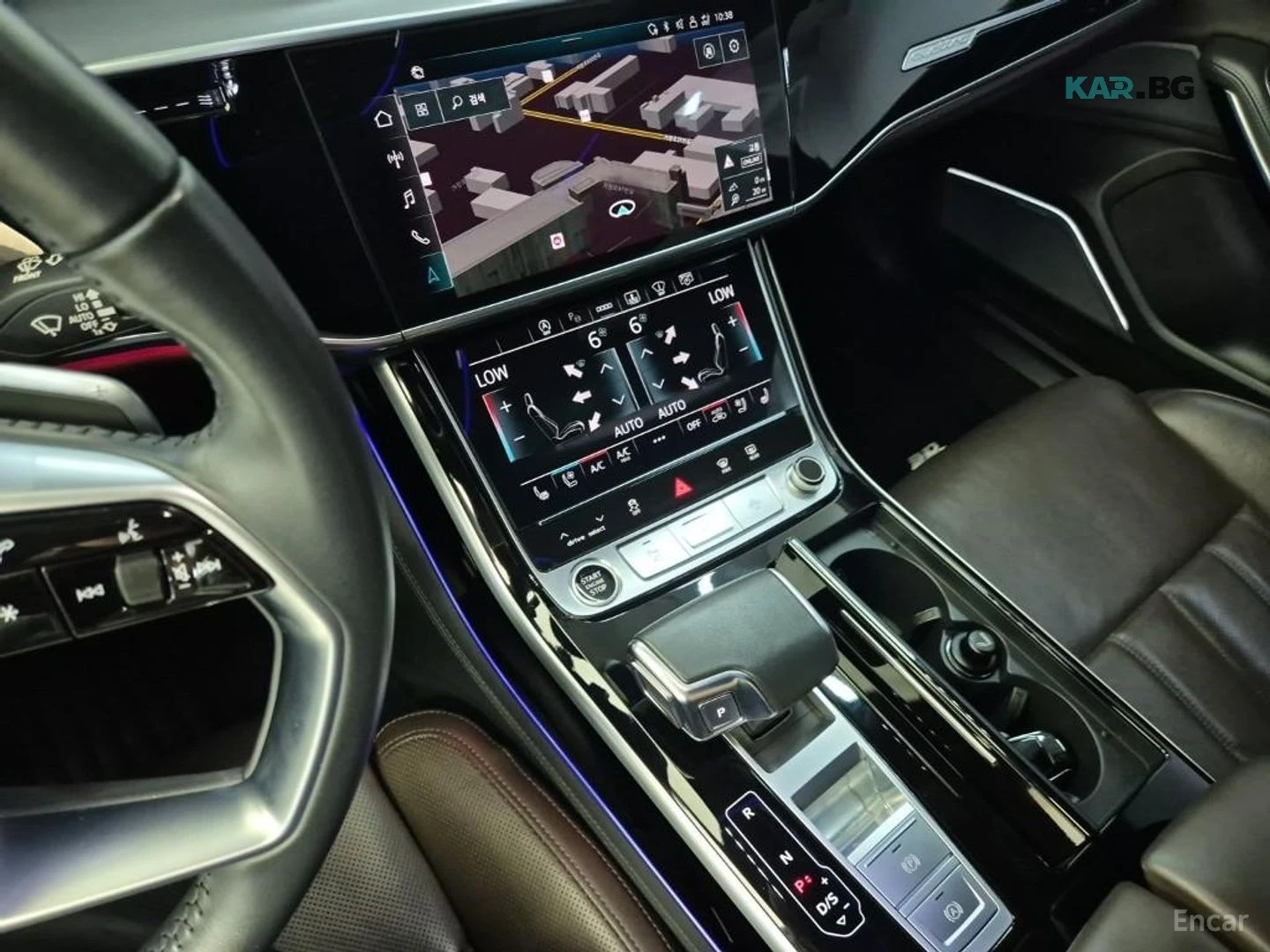 Audi A8 55 TFSI QUATTRO LWB* HUD* 360* МАСАЖИ* МОНИТОРИ, снимка 9 - Автомобили и джипове - 55931819