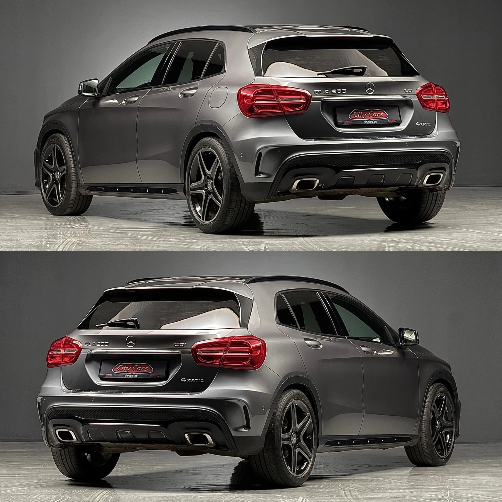 Mercedes-Benz GLA 200 d 4M AMG Night Панорама Камера Пълна Серв. История, снимка 4 - Автомобили и джипове - 54195190