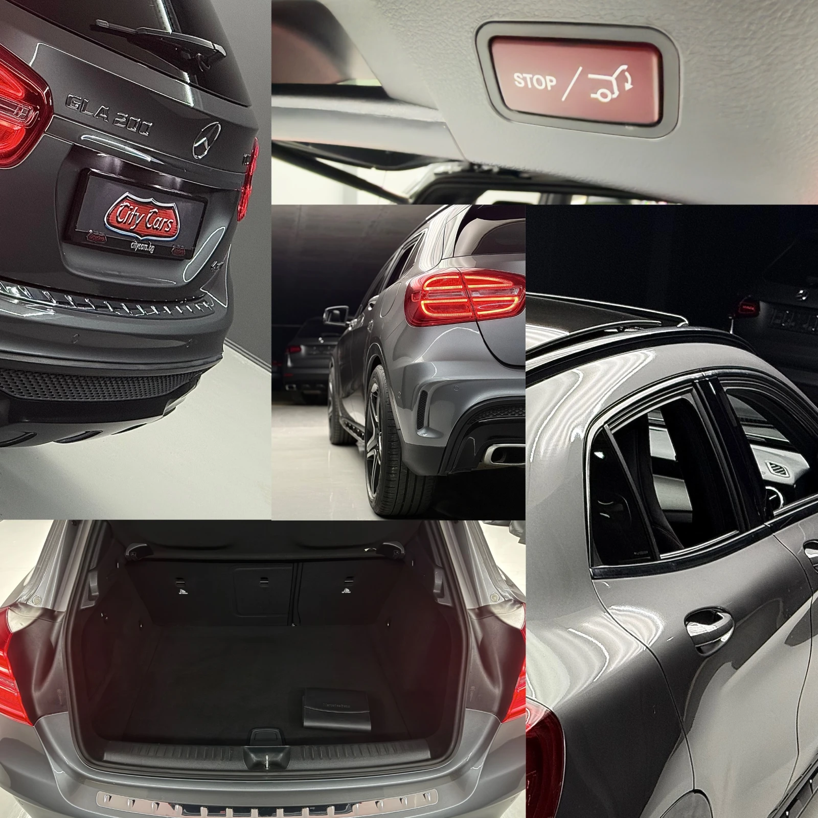 Mercedes-Benz GLA 200 d 4M AMG Night Панорама Камера Пълна Серв. История, снимка 15 - Автомобили и джипове - 54195190