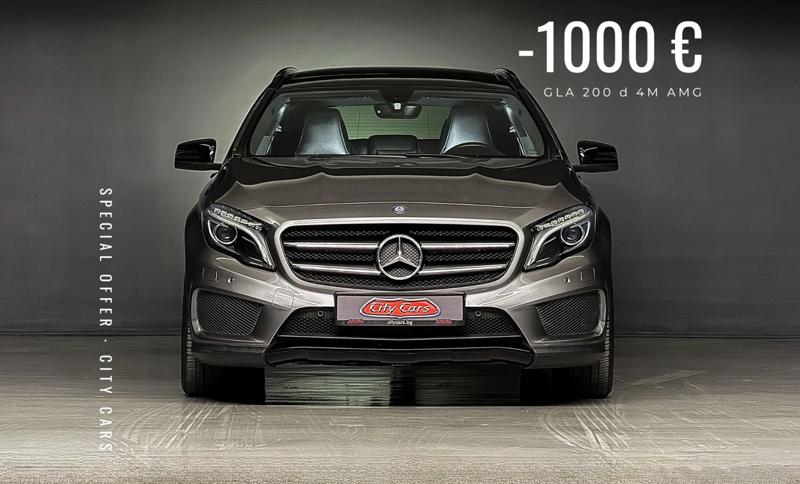 Mercedes-Benz GLA 200 d 4M AMG Night Панорама Камера Пълна Серв. История