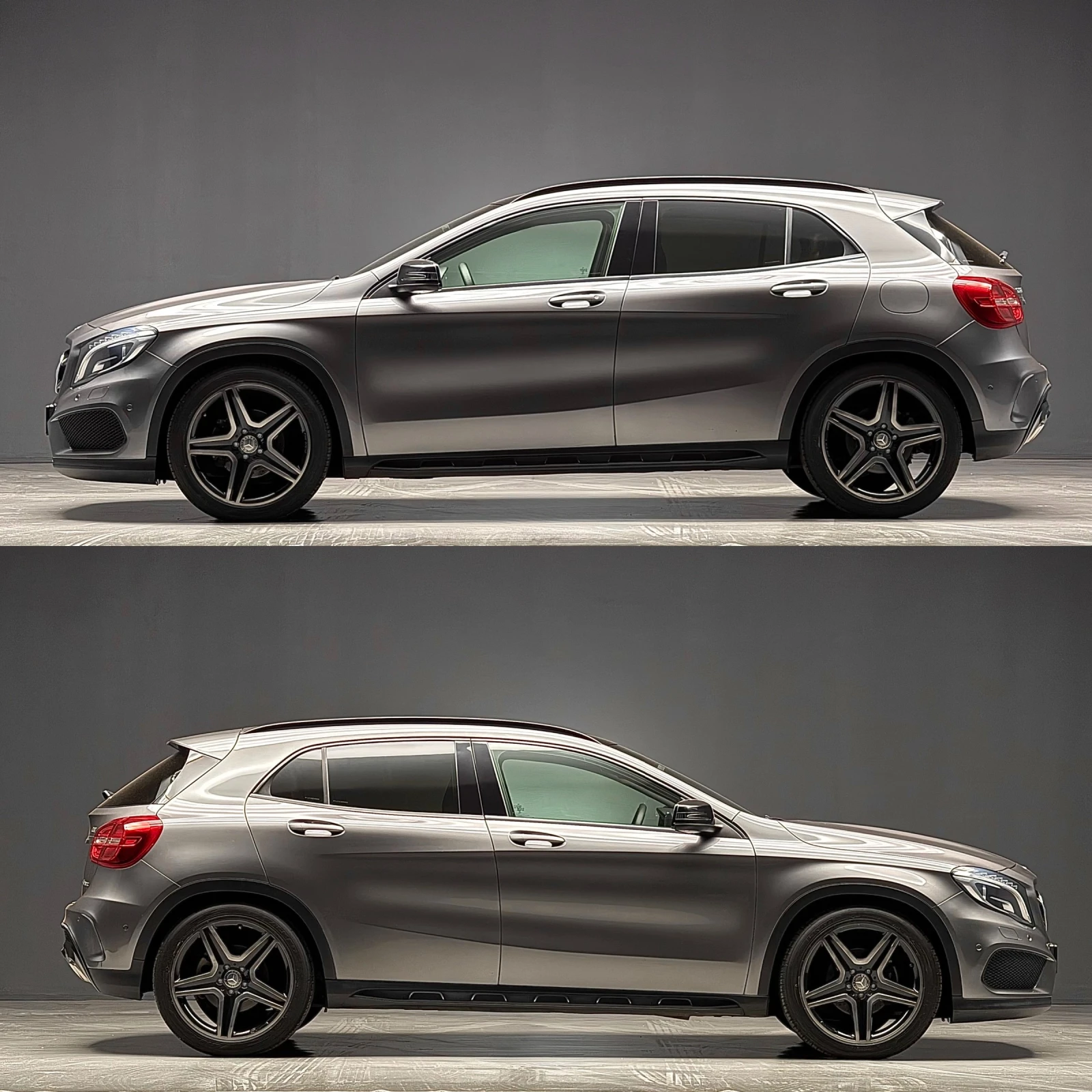 Mercedes-Benz GLA 200 d 4M AMG Night Панорама Камера Пълна Серв. История, снимка 3 - Автомобили и джипове - 54195190