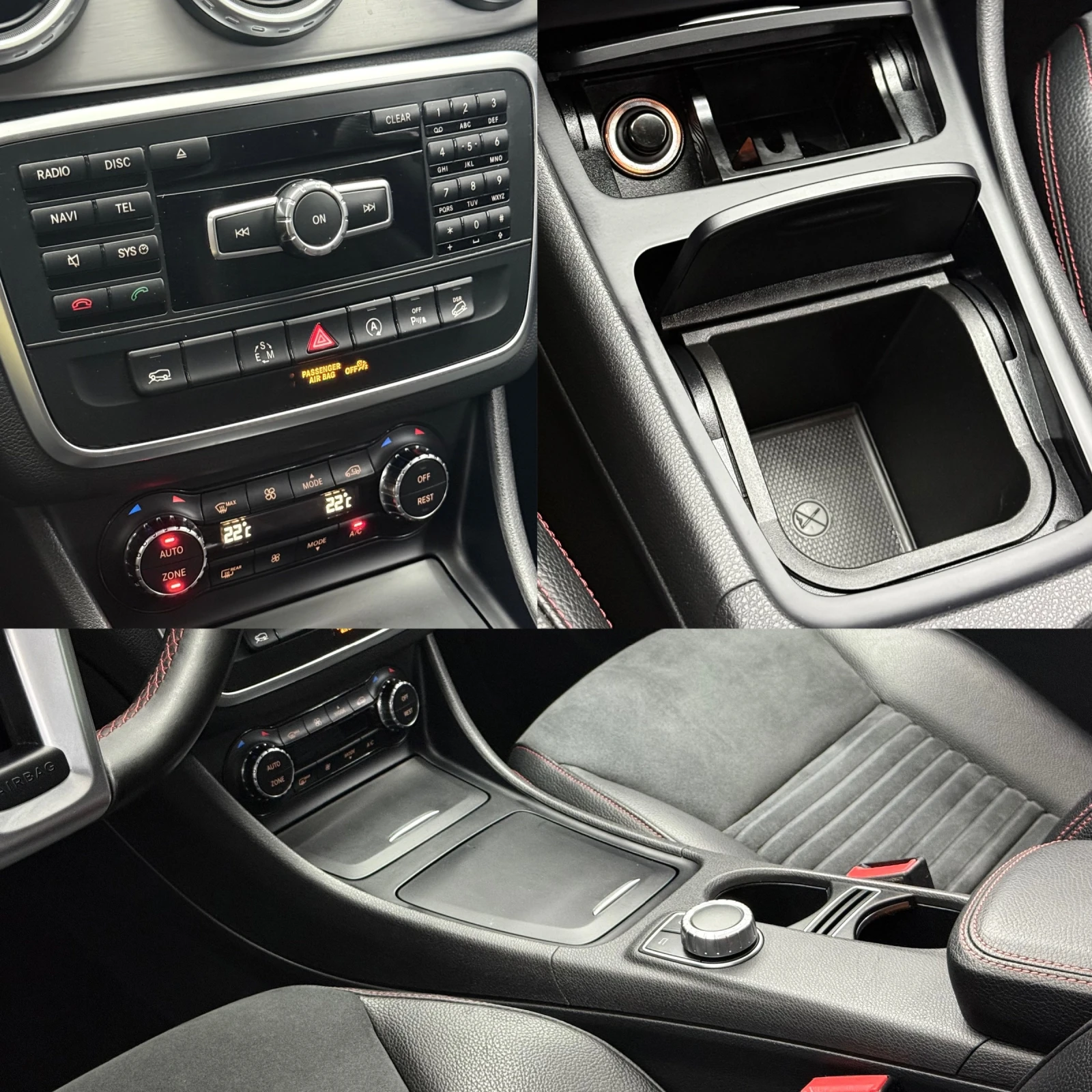 Mercedes-Benz GLA 200 d 4M AMG Night Панорама Камера Пълна Серв. История, снимка 13 - Автомобили и джипове - 54195190