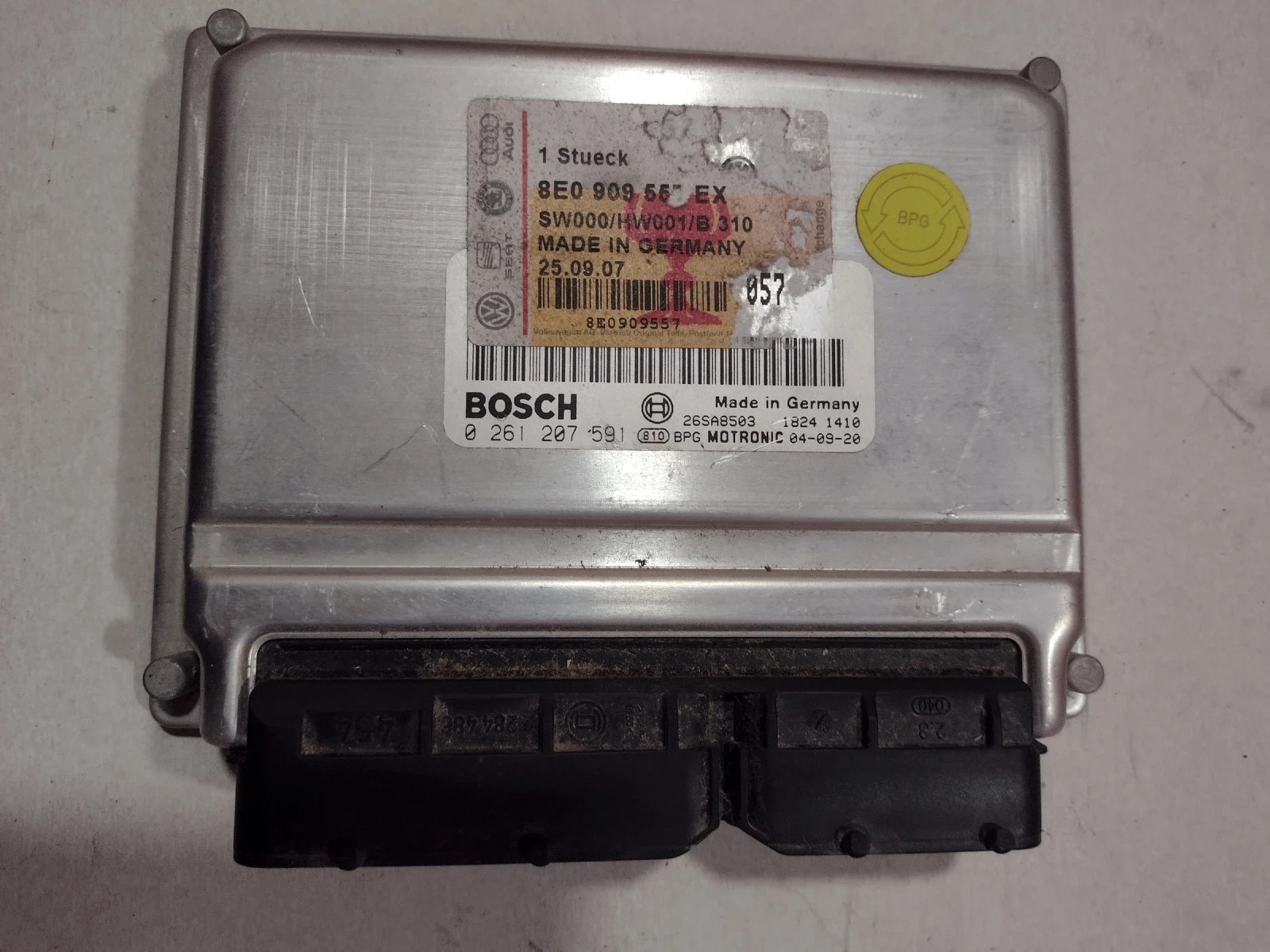 8E0909557EX  8E0909057  �������� �������� �� AUDI A4  Bosch 0261207591  0 261 207 591 | Mobile.bg � ����������� 1