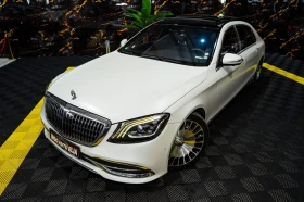 Mercedes-Benz S 560 MAYBACH LONG FACELIFT ПАНО BURM 3XTV ЛИЗИНГ 100%, снимка 5