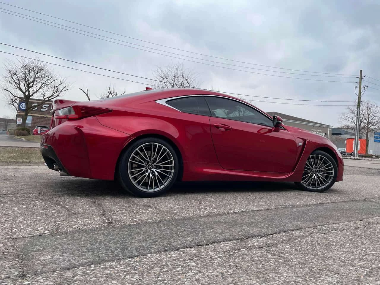 Lexus RC F * 2dr Cpe * 2 КЛЮЧА* ПДНО* ПОДГРЕВ* KEYLESS* , снимка 3 - Автомобили и джипове - 53991855