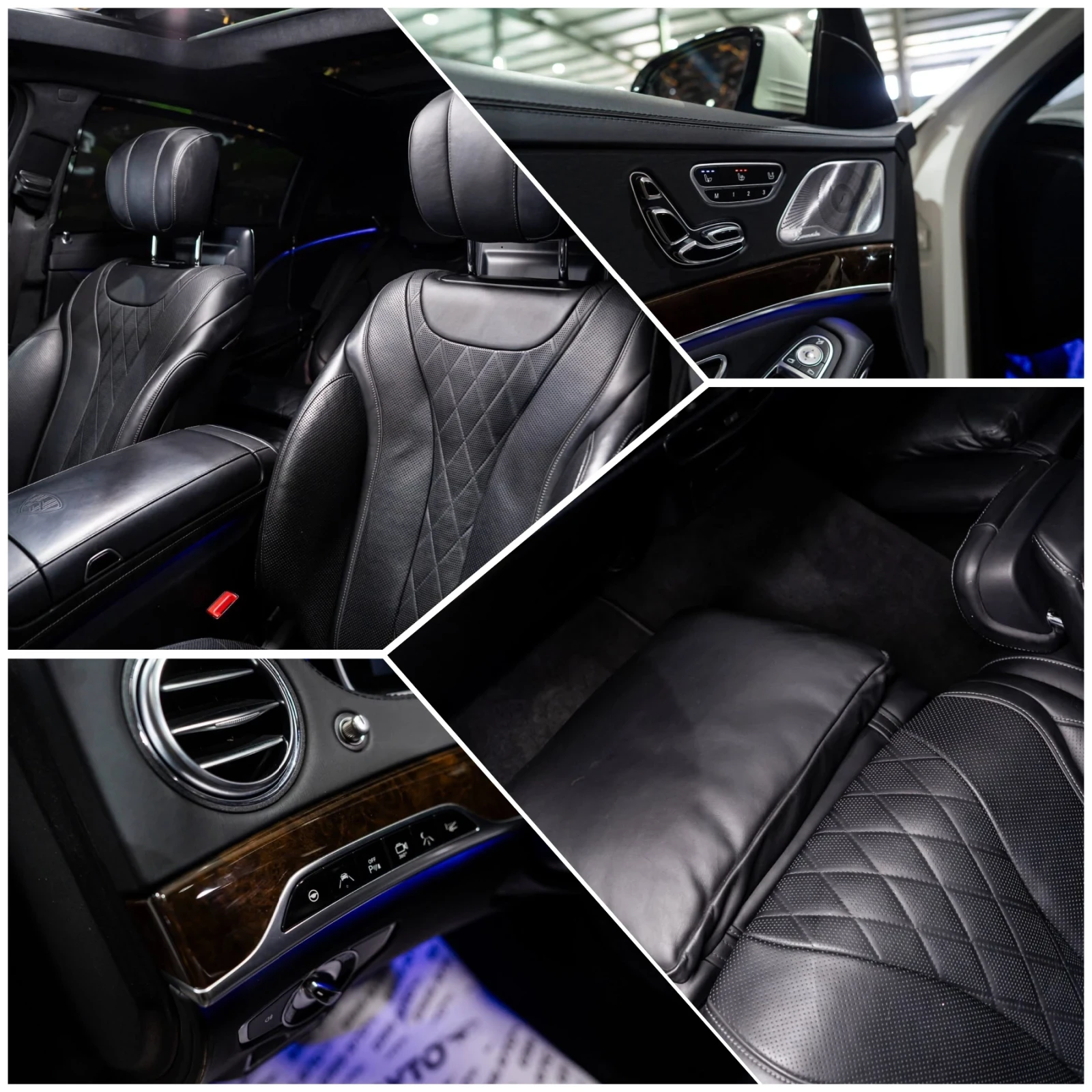 Mercedes-Benz S 560 MAYBACH LONG FACELIFT ПАНО BURM 3XTV ЛИЗИНГ 100%, снимка 16 - Автомобили и джипове - 54770540
