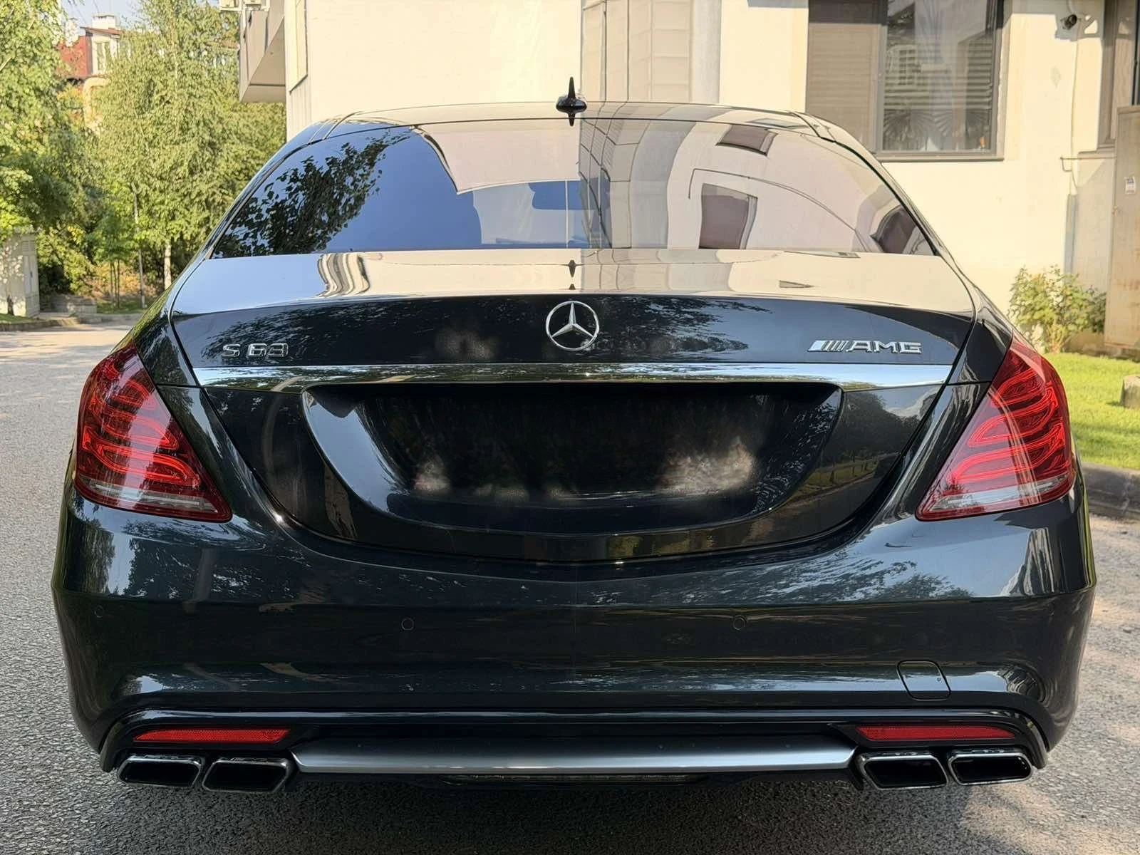 Mercedes-Benz S 63 AMG TV / BURMESTER / FULL, снимка 6 - Автомобили и джипове - 56022591