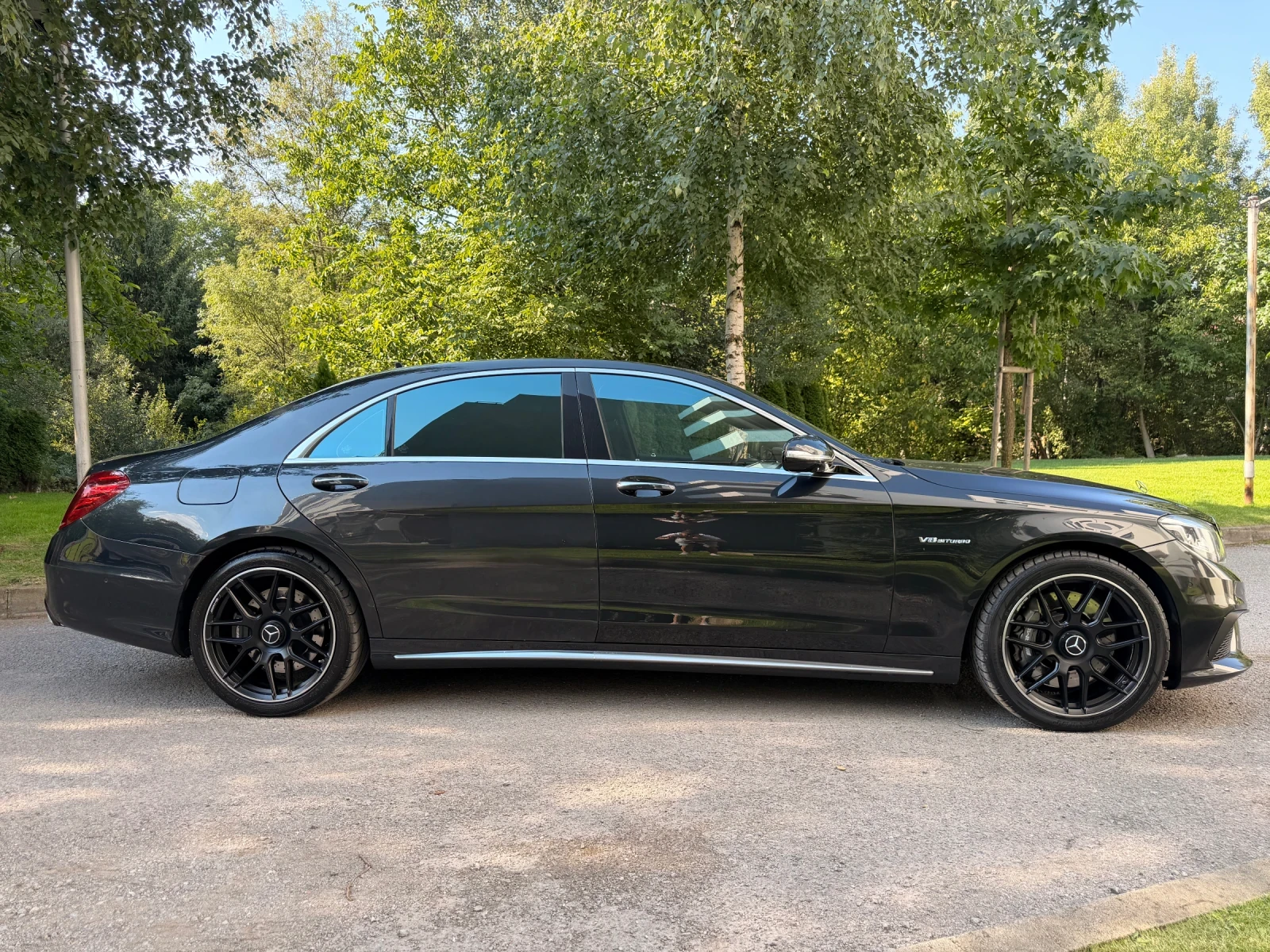 Mercedes-Benz S 63 AMG TV / BURMESTER / FULL, снимка 8 - Автомобили и джипове - 56022591