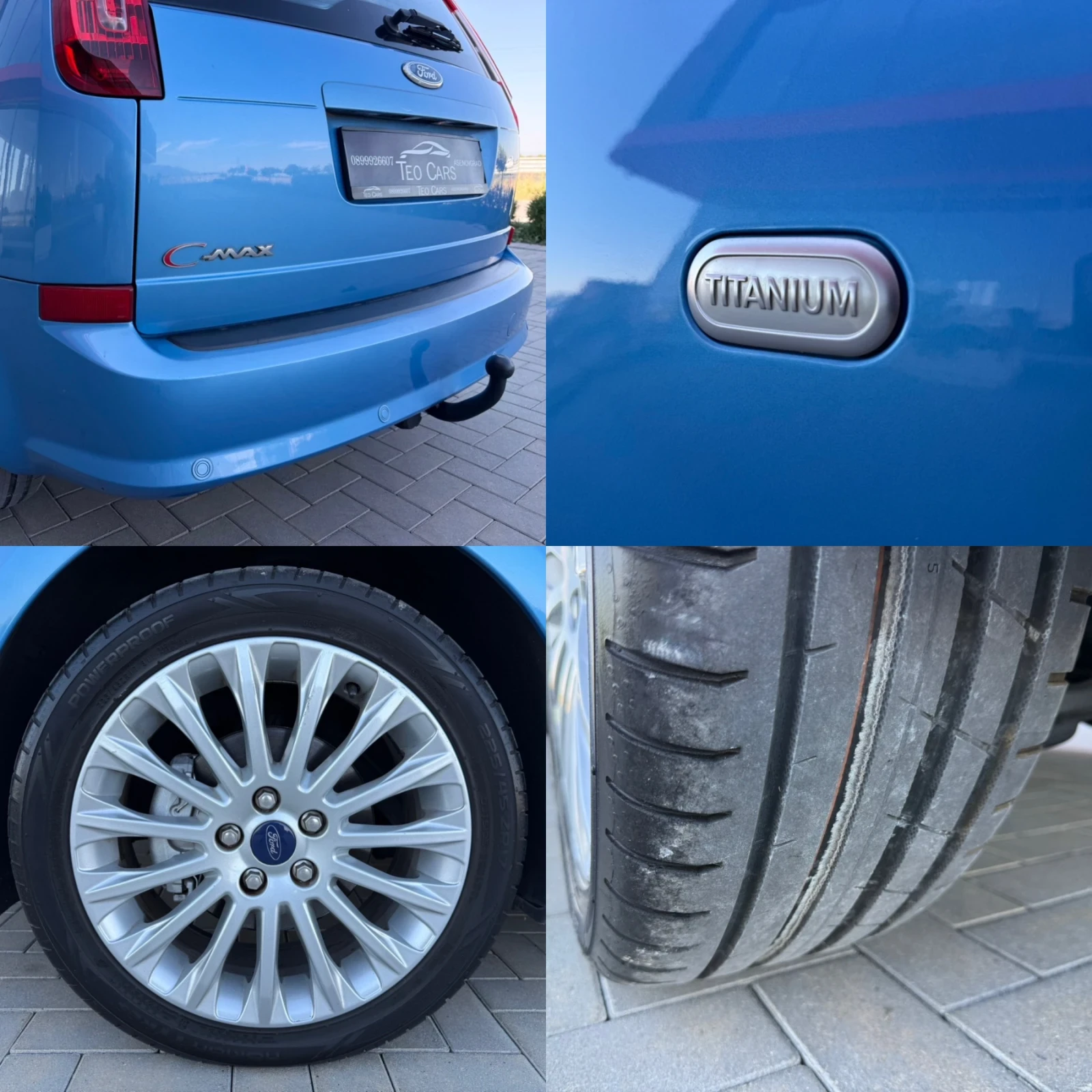 Ford C-max 1.8i TITANIUM / NAVI / PARKTRONIC / FULL SERVICE, снимка 17 - Автомобили и джипове - 56133832