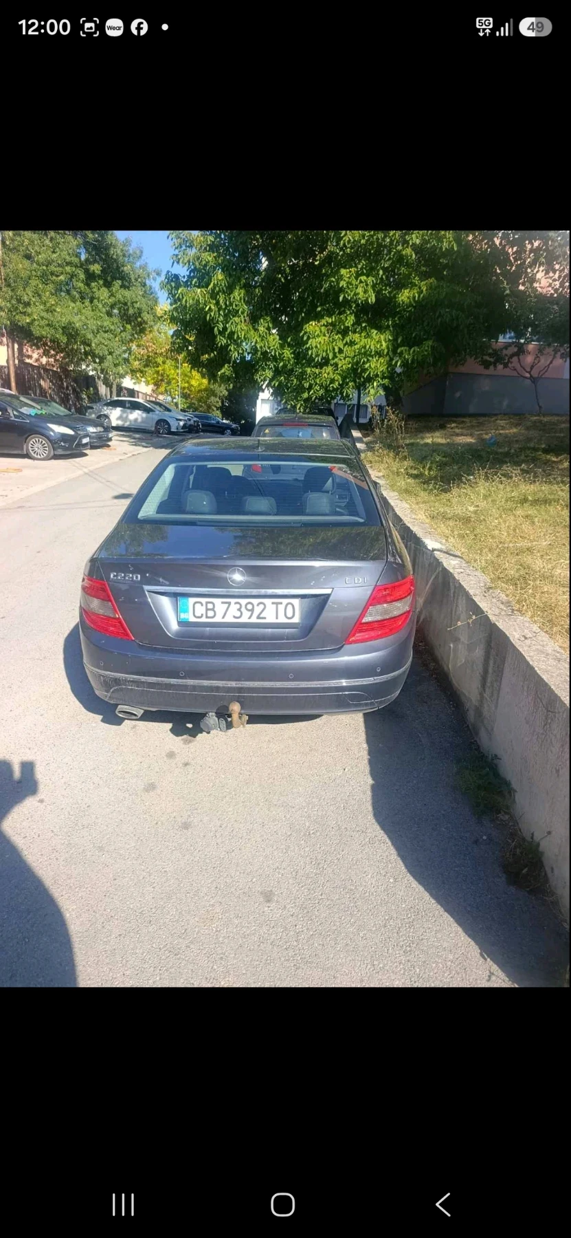 Mercedes-Benz C 220, снимка 4 - Автомобили и джипове - 56162027