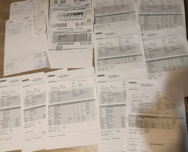 Hyundai Santa fe 2.2CRDI 4x4 сервизна история, снимка 17 - Автомобили и джипове - 52655065