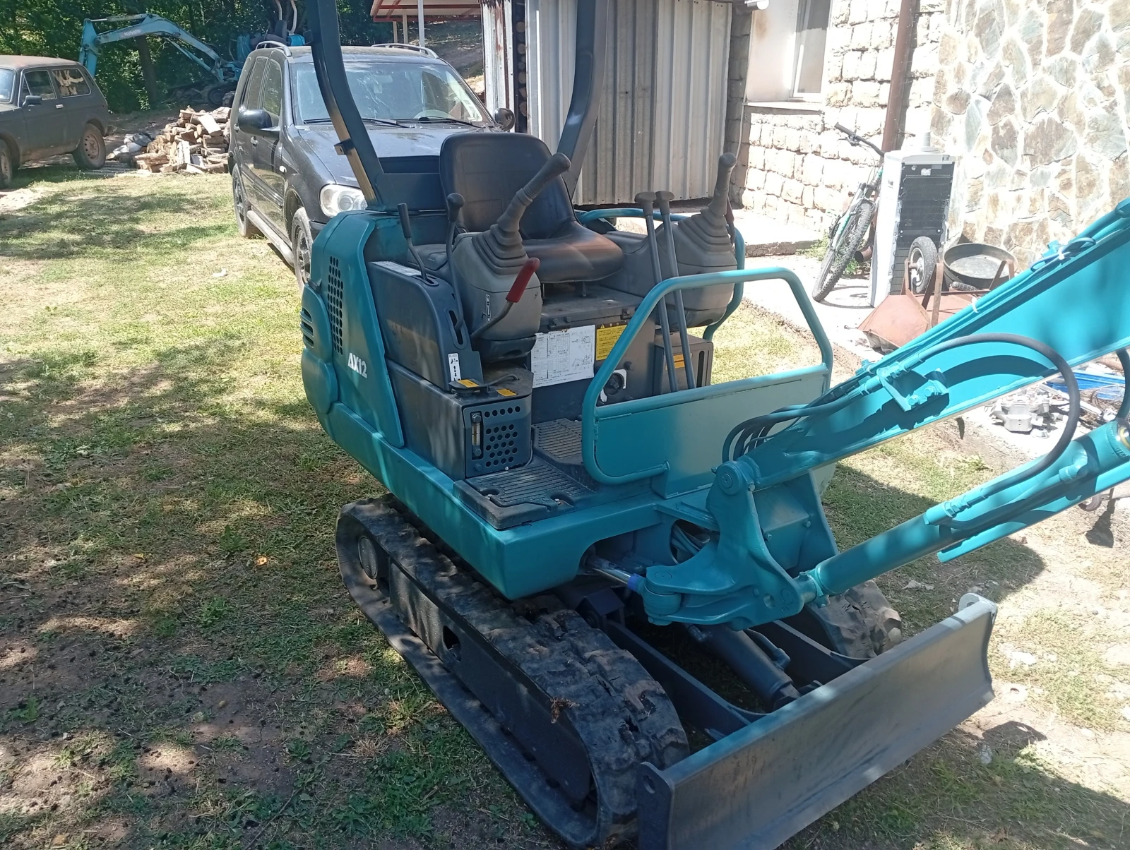 Багер Hitachi AX 12, снимка 6 - Индустриална техника - 55487015