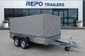 За автомобил Agados Двуосно ремарке REPO 300x160x150 с брезент, снимка 4