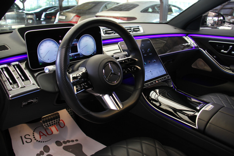 Mercedes-Benz S 500 LONG/AMG/Burmester/Virtual/Panorama/RSE/, снимка 7 - Автомобили и джипове - 45716449