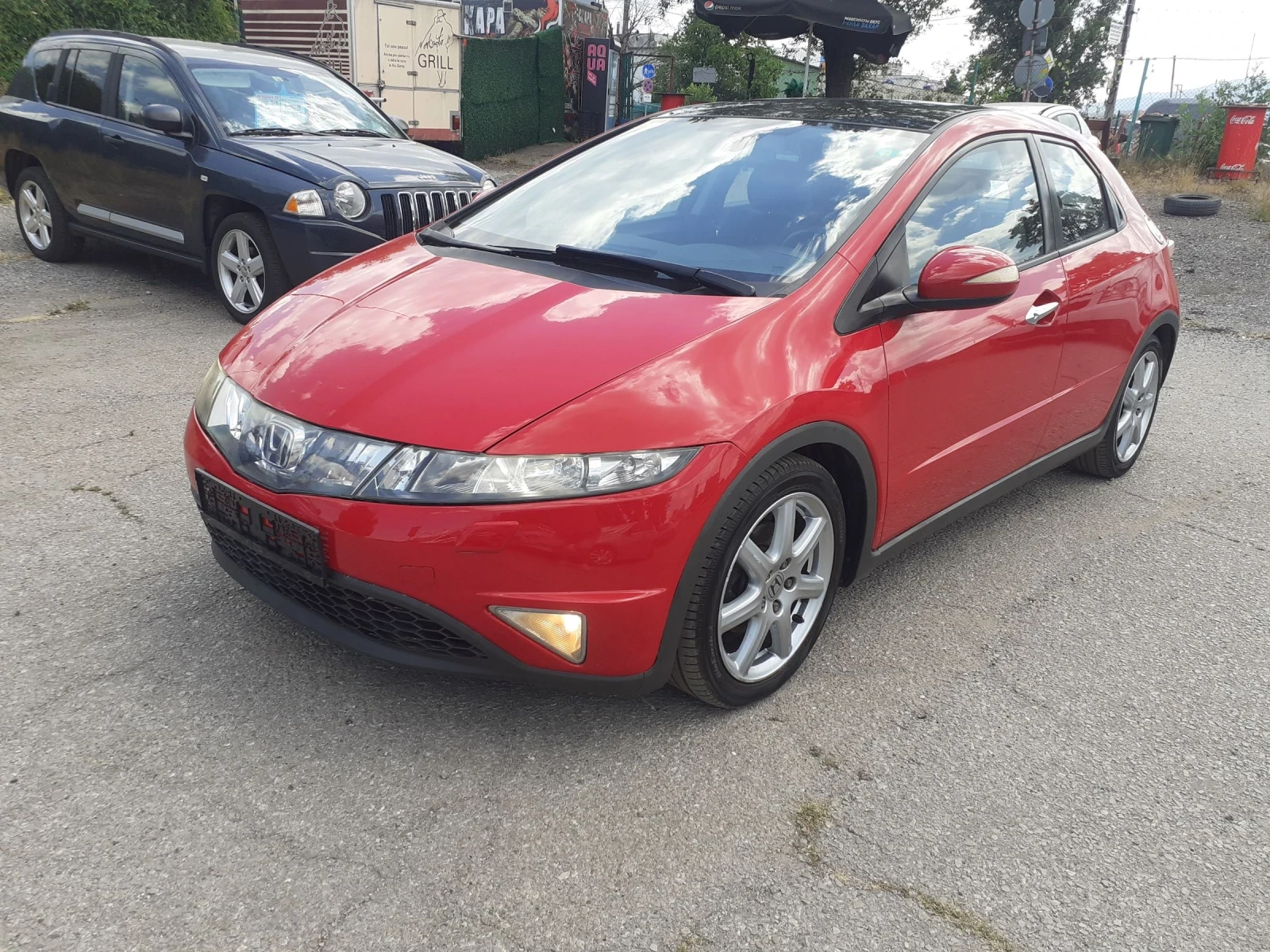 Honda Civic 1.8като нова 113000 КСЕНОН, ПАНОРАМА  - изображение 6