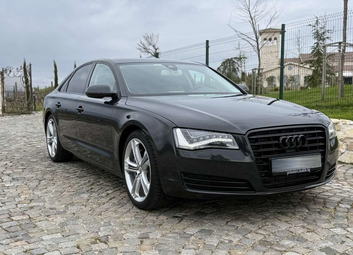 Audi A8 ПЪЛЕН СЕРВИЗ / РЕАЛНИ КИЛОМЕТРИ, снимка 4 - Автомобили и джипове - 54174266