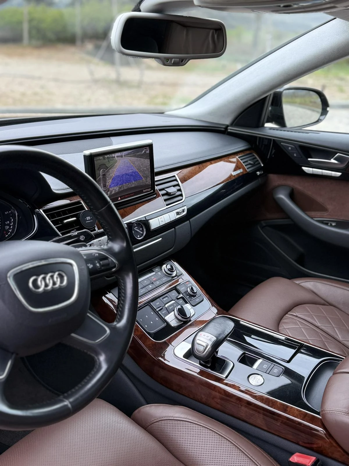 Audi A8 ПЪЛЕН СЕРВИЗ / РЕАЛНИ КИЛОМЕТРИ, снимка 10 - Автомобили и джипове - 54174266