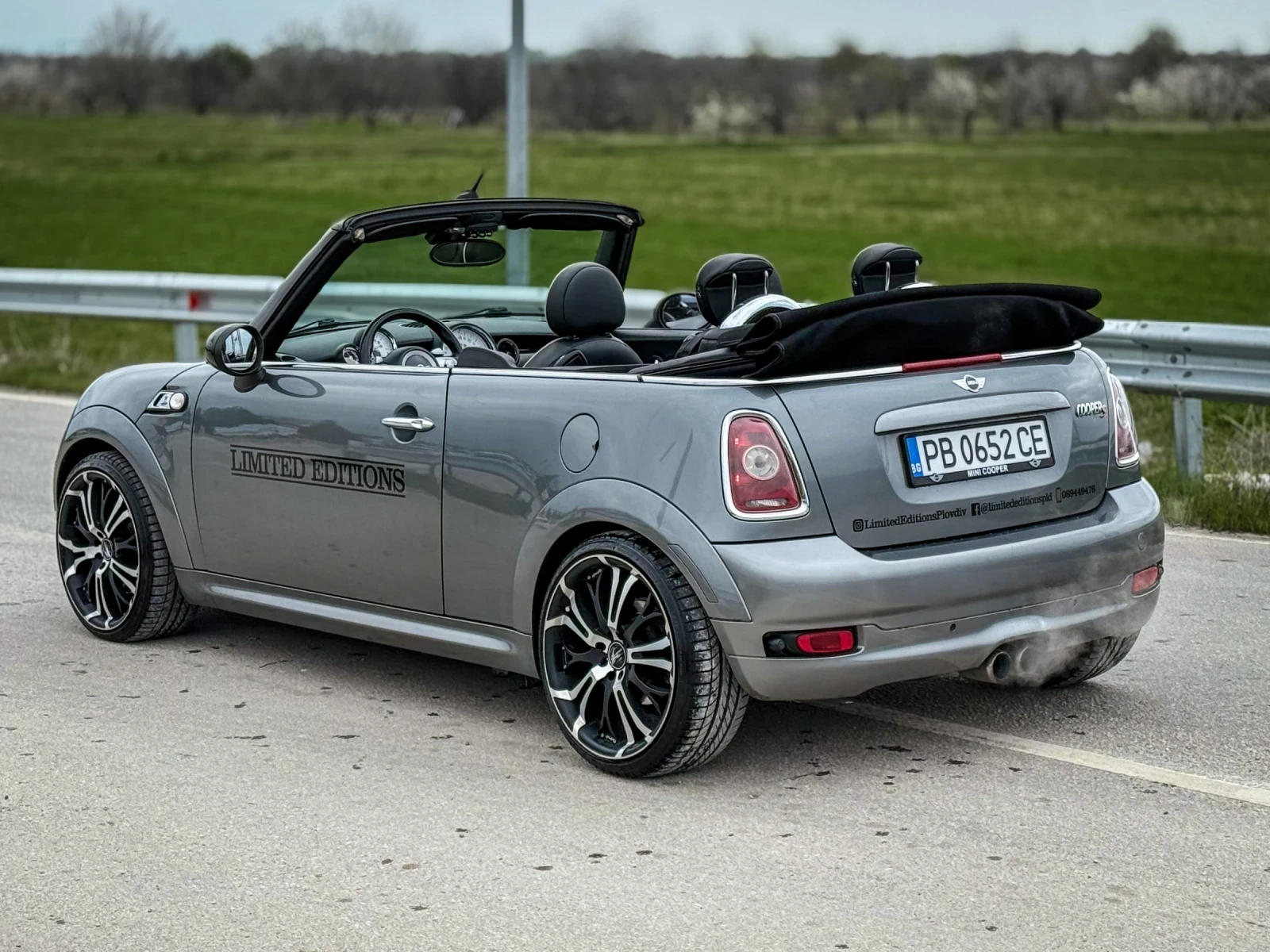 Mini Cooper cabrio 1.6::АВТОМАТИК::184кс, снимка 5 - Автомобили и джипове - 54184264