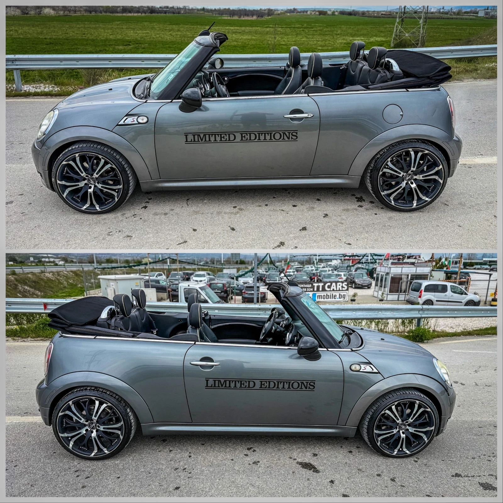 Mini Cooper cabrio 1.6::АВТОМАТИК::184кс, снимка 6 - Автомобили и джипове - 54184264