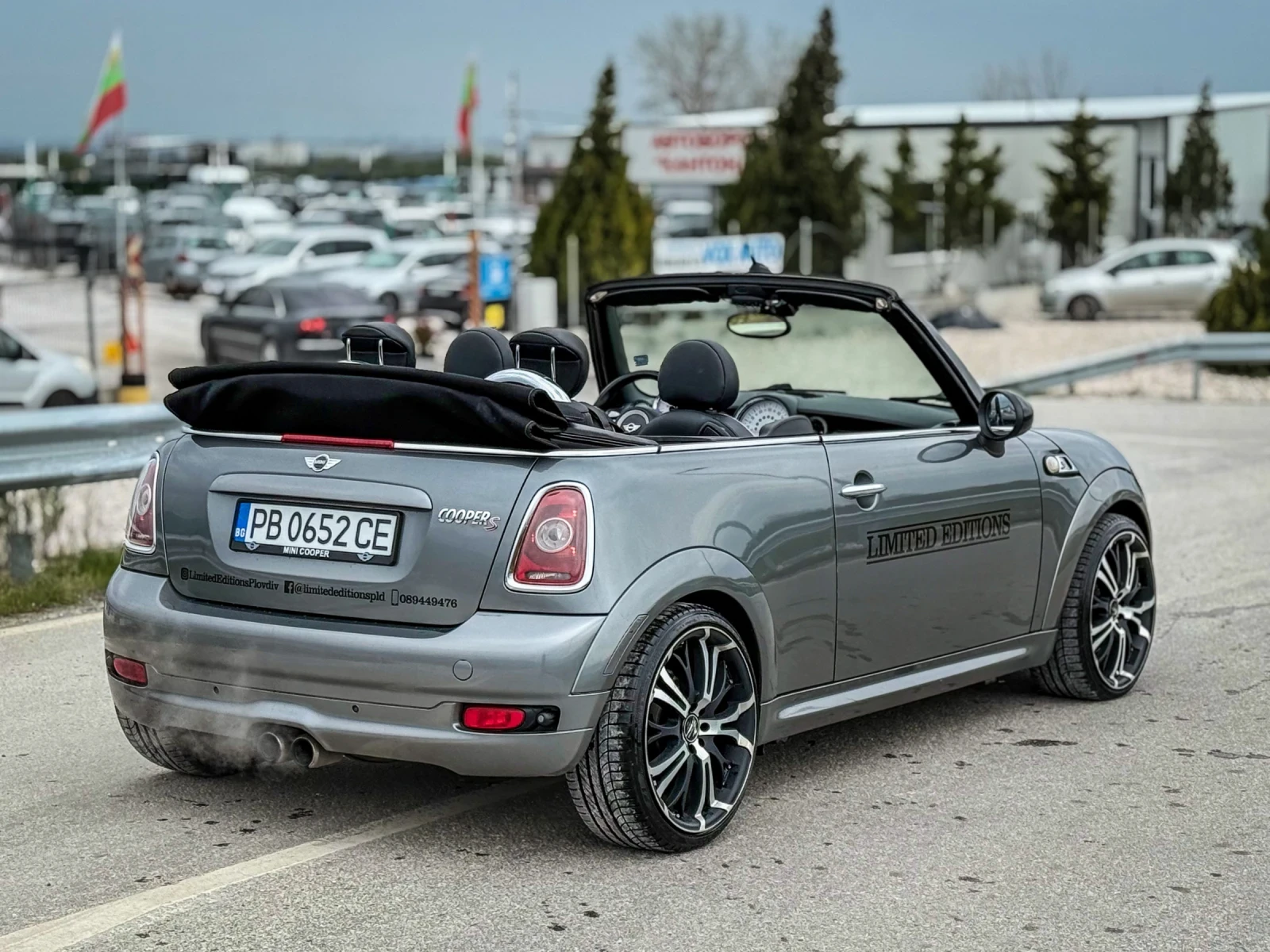 Mini Cooper cabrio 1.6::АВТОМАТИК::184кс, снимка 4 - Автомобили и джипове - 54184264